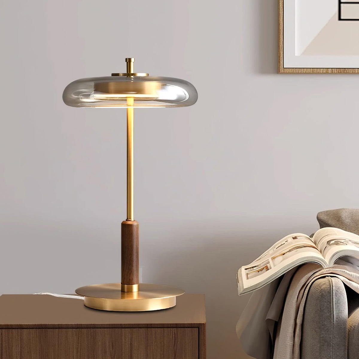 Architectural Disc Table Lamp | Ventumra