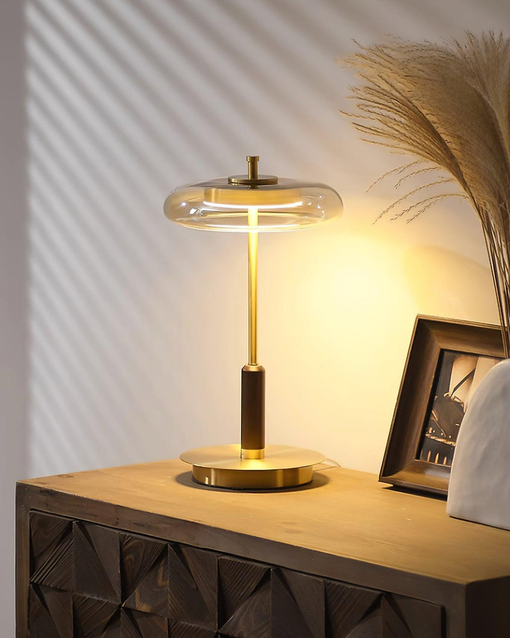 Architectural Disc Table Lamp | Ventumra