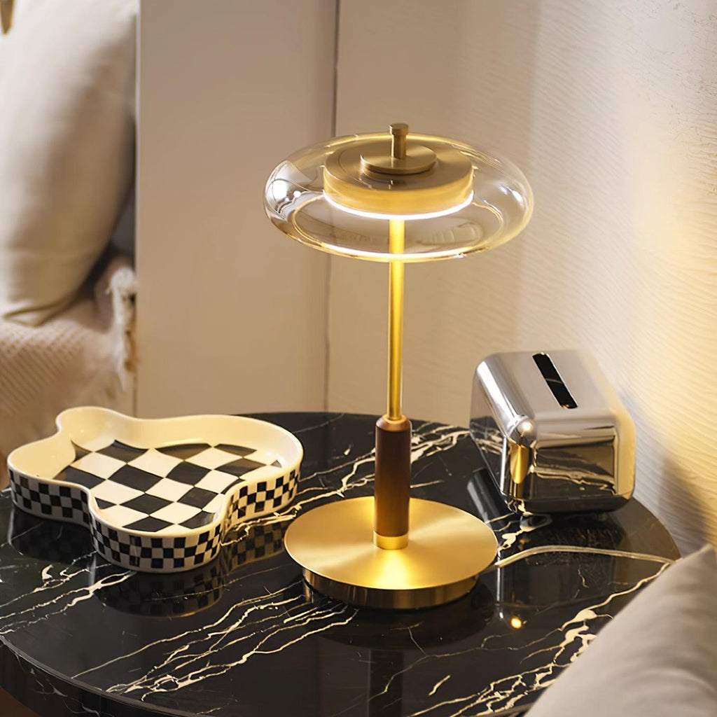 Architectural Disc Table Lamp | Ventumra