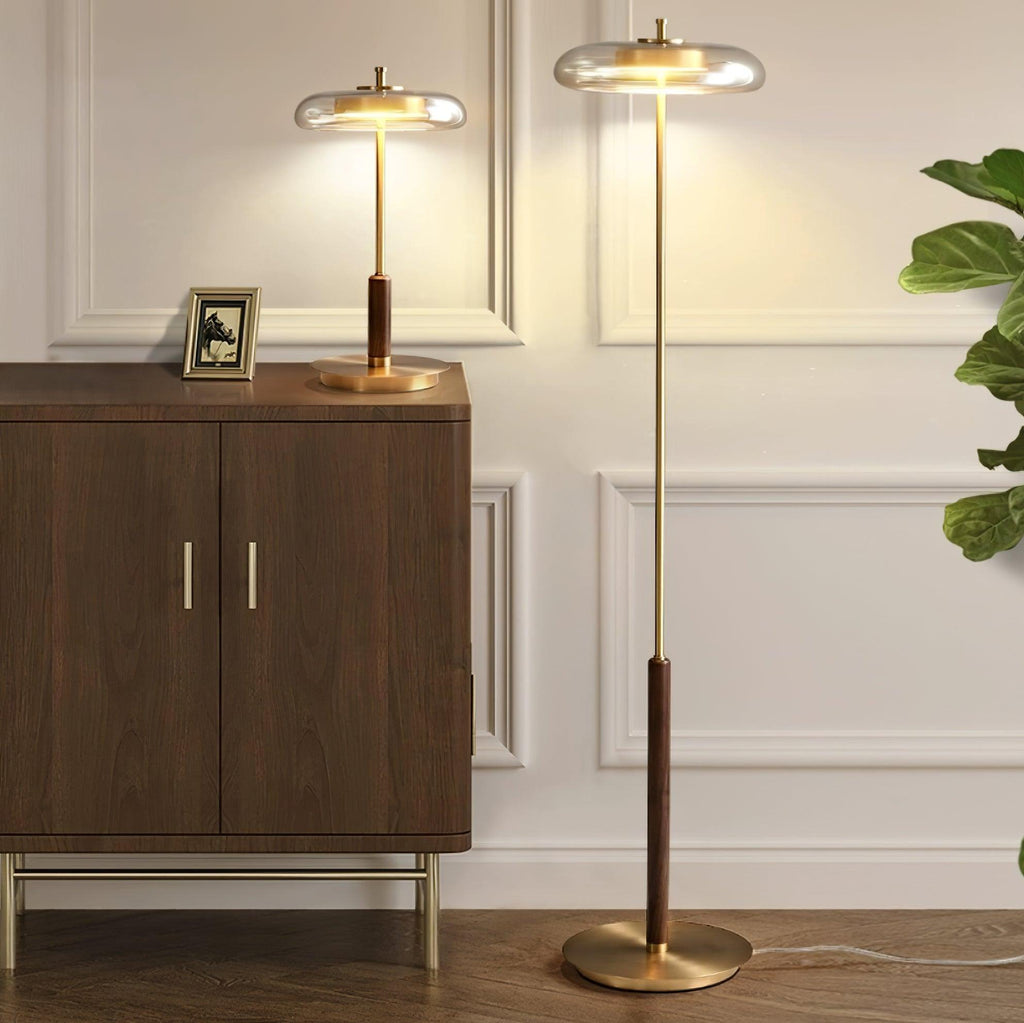 Architectural Disc Table Lamp | Ventumra