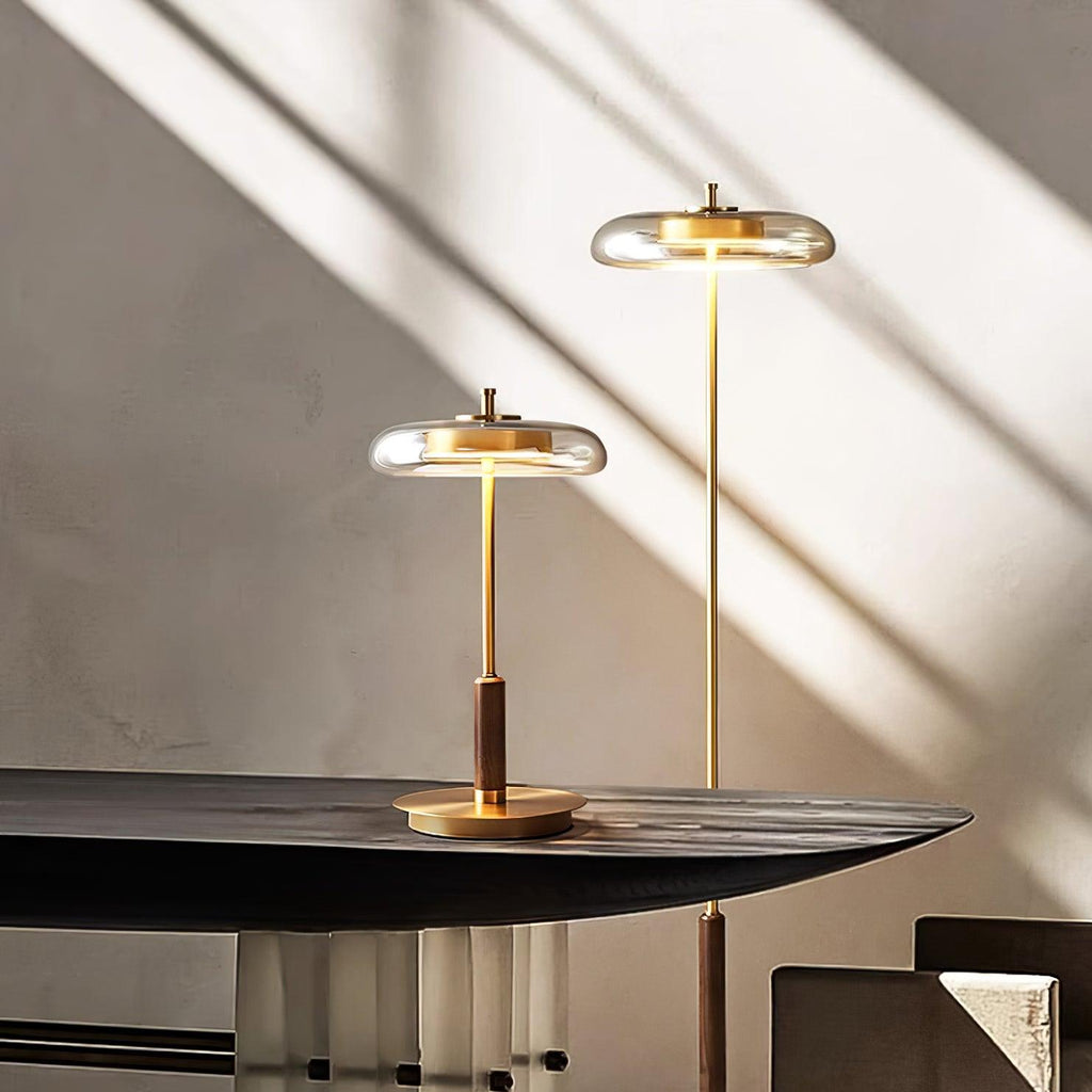 Architectural Disc Table Lamp | Ventumra