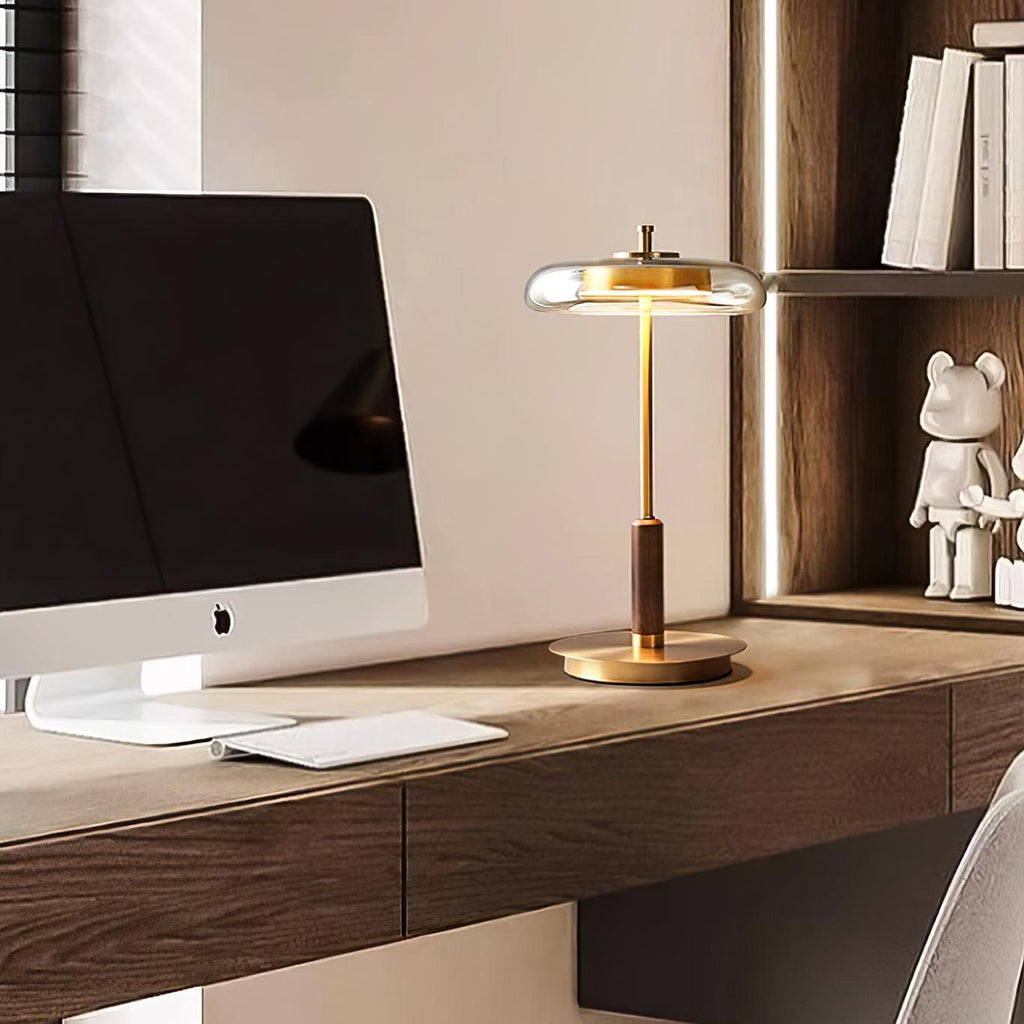 Architectural Disc Table Lamp | Ventumra