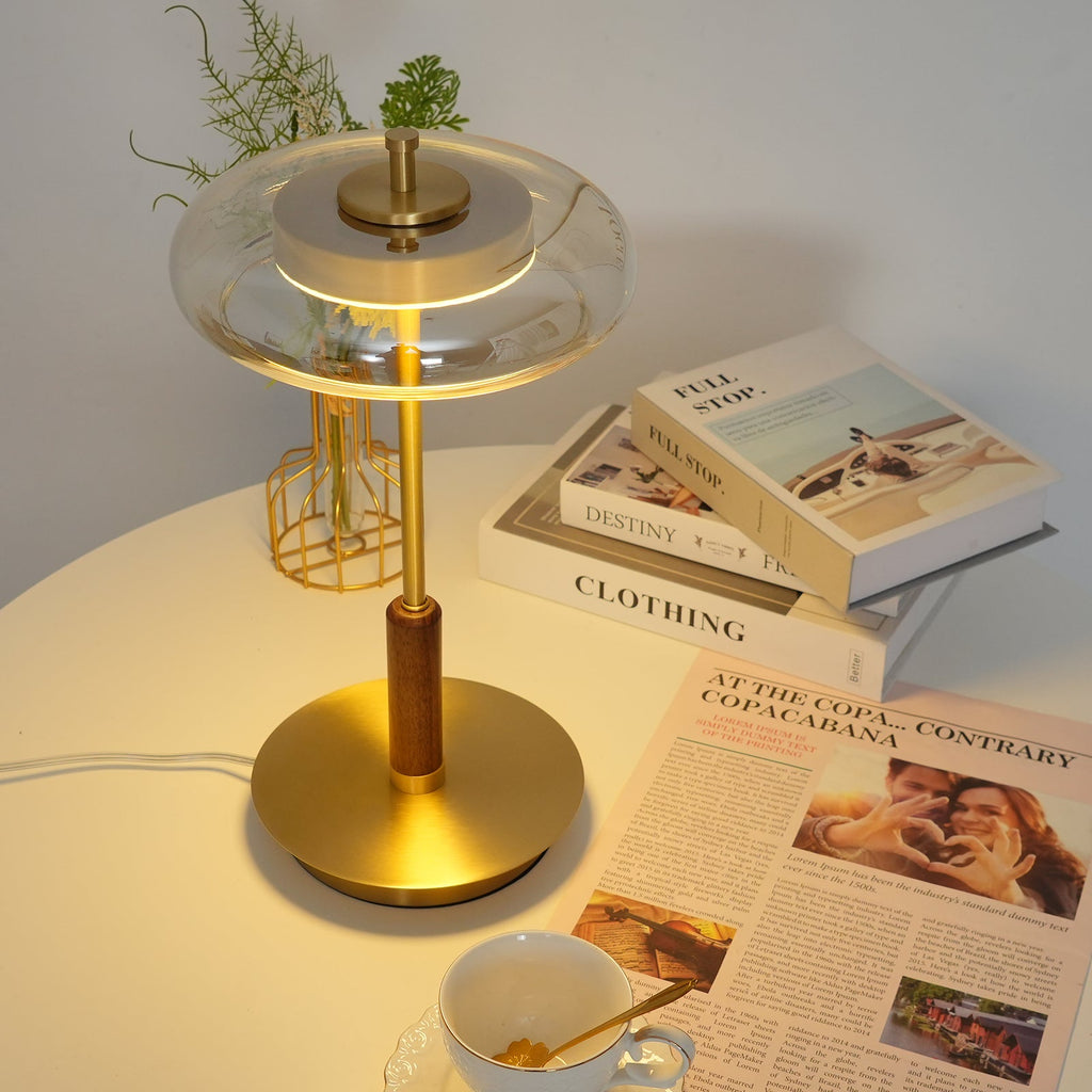 Architectural Disc Table Lamp | Ventumra