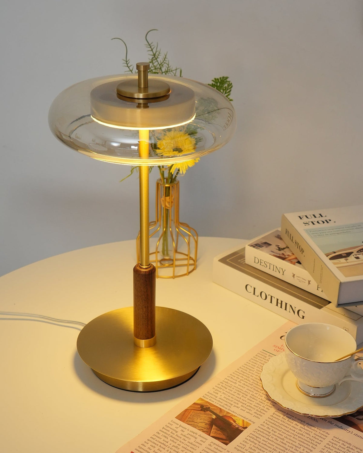 Architectural Disc Table Lamp | Ventumra
