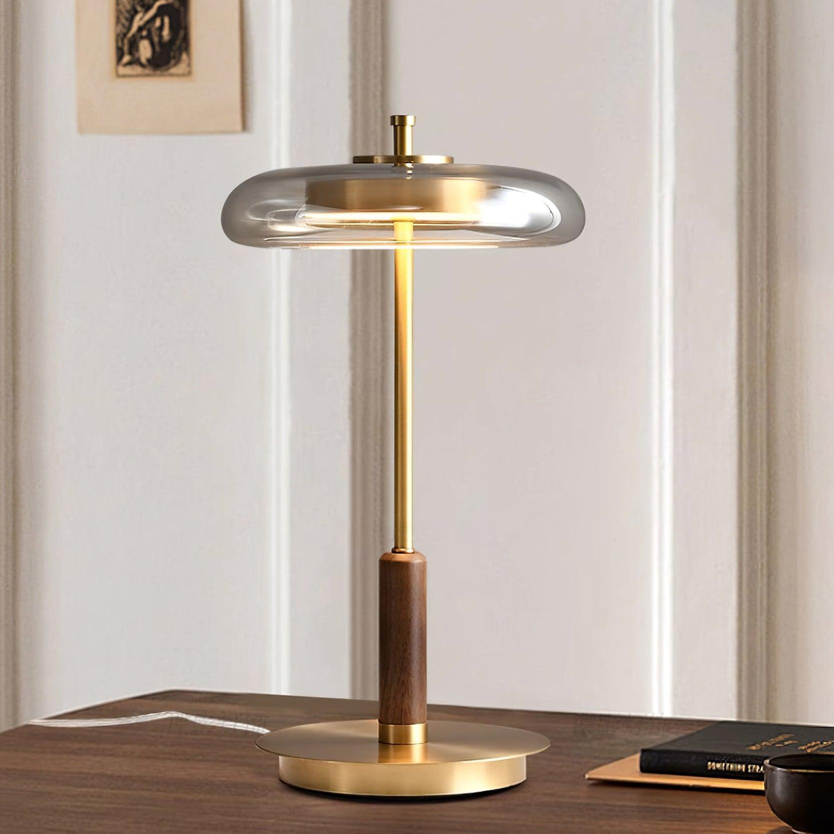 Architectural Disc Table Lamp | Ventumra