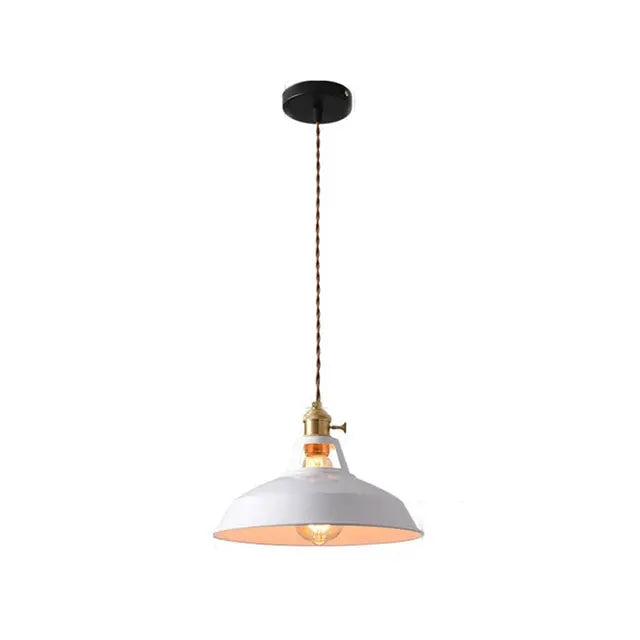 Aurello Colored Retro Pendant Lamp In 7 Vibrant Shades