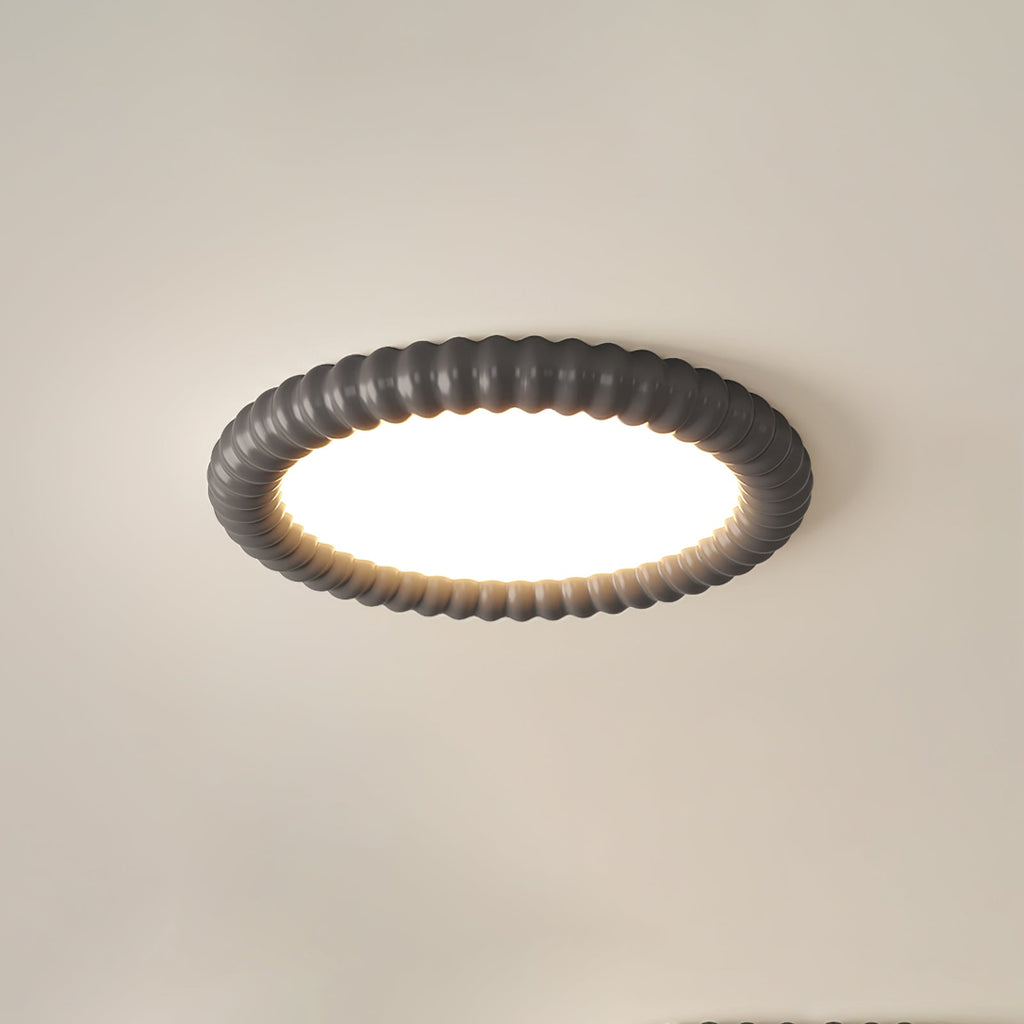 LumaWave Modern Ceiling Lamp With Wavy Light Pattern