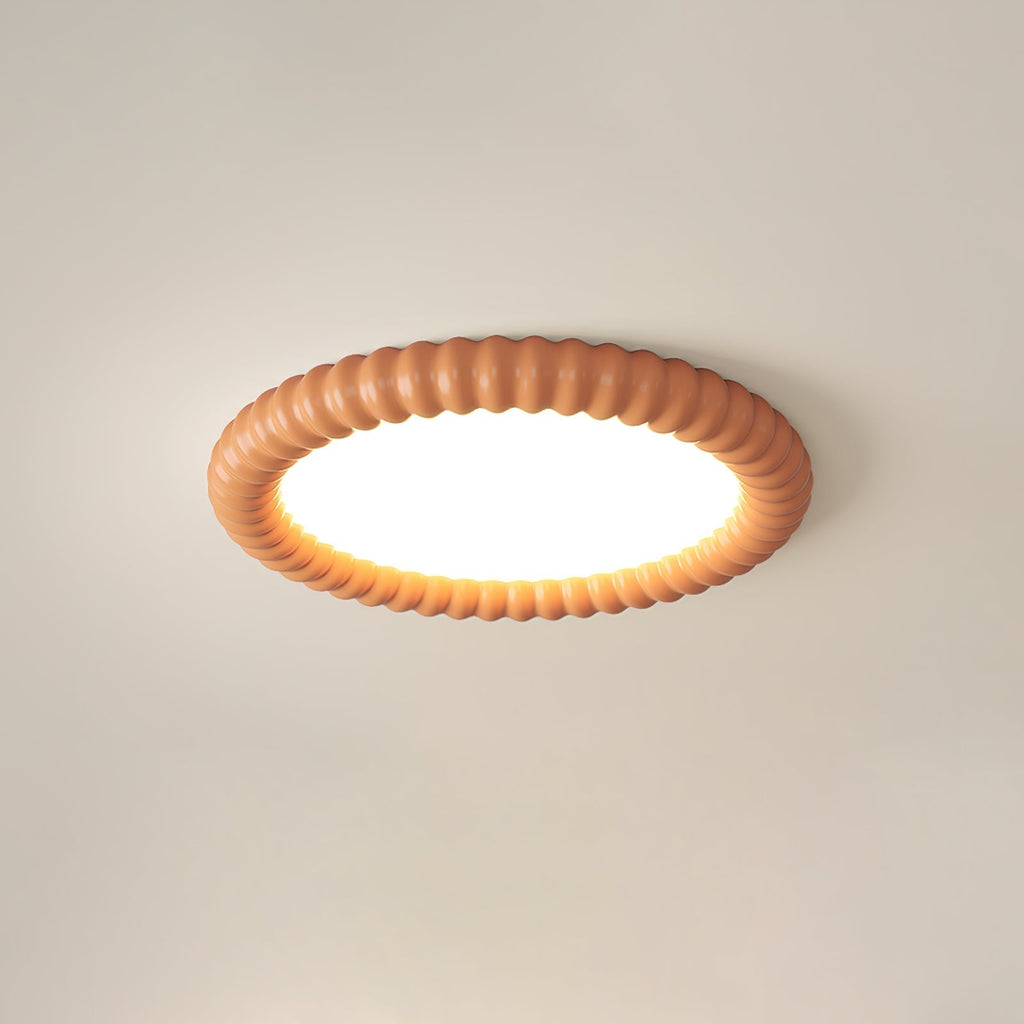 LumaWave Modern Ceiling Lamp With Wavy Light Pattern