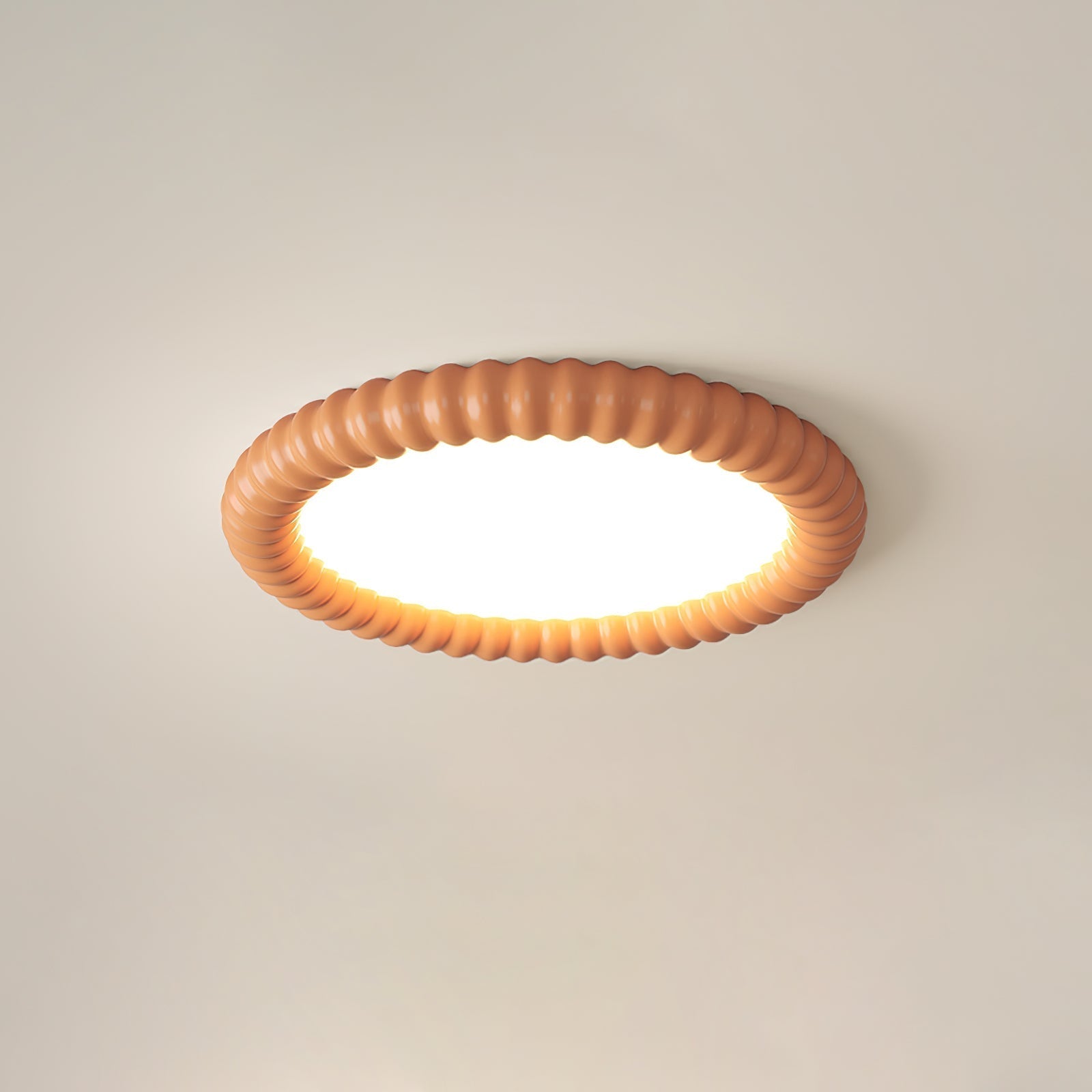 LumaWave Modern Ceiling Lamp With Wavy Light Pattern