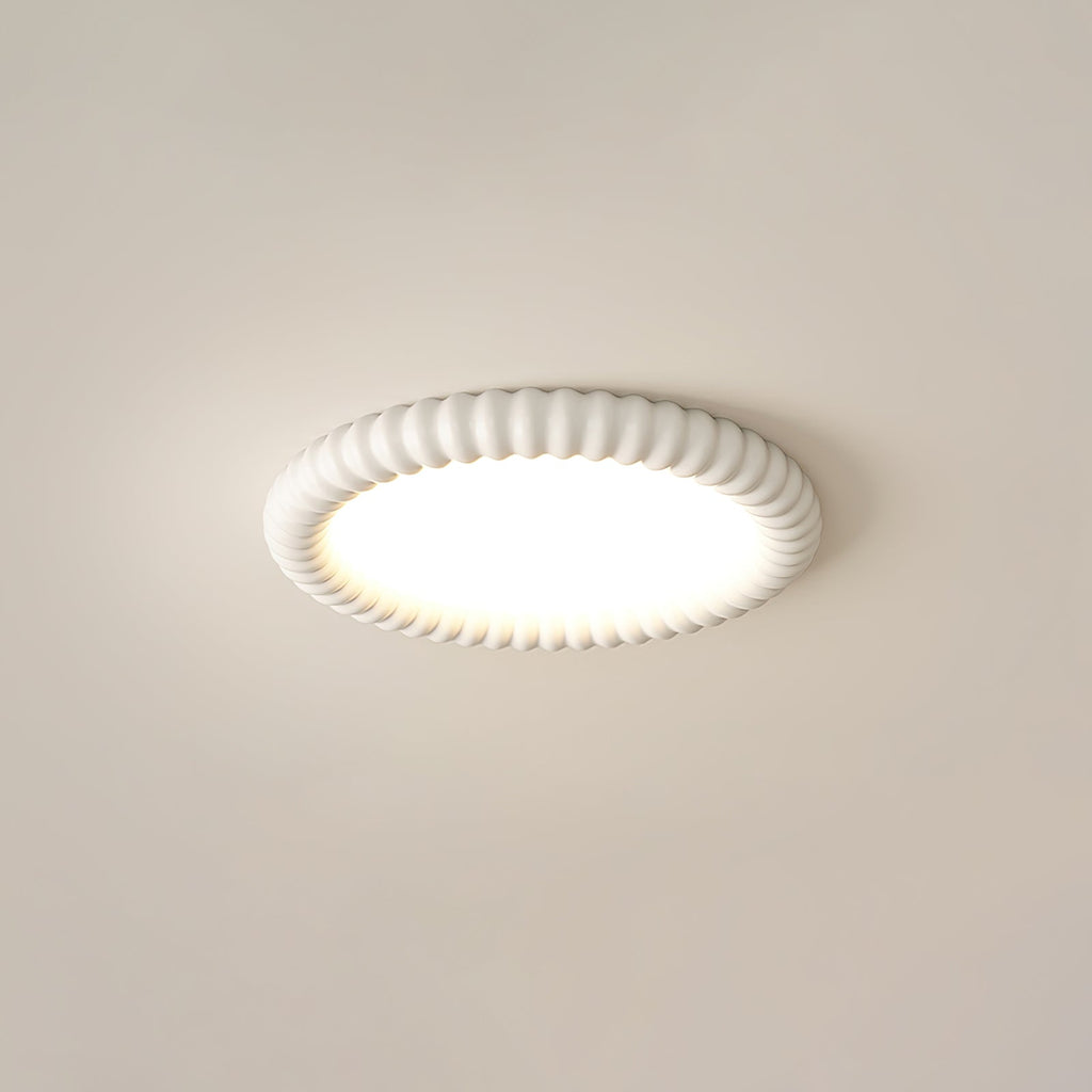 LumaWave Modern Ceiling Lamp With Wavy Light Pattern