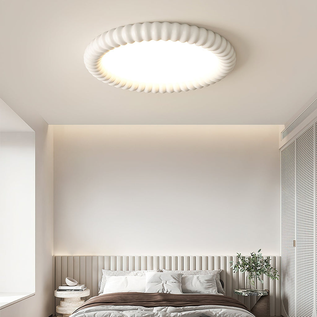 LumaWave Modern Ceiling Lamp With Wavy Light Pattern