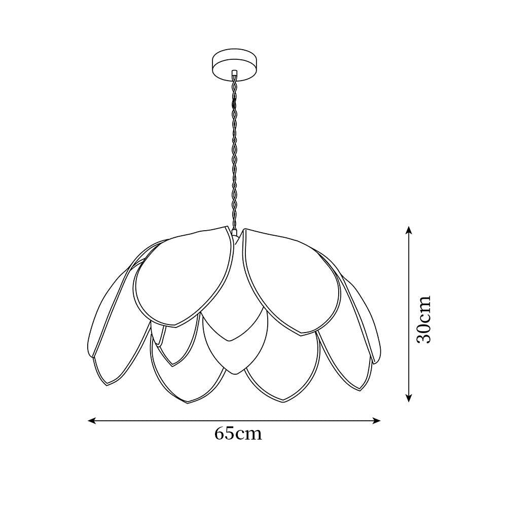 Natural Bloom Pendant Light | Ventumra