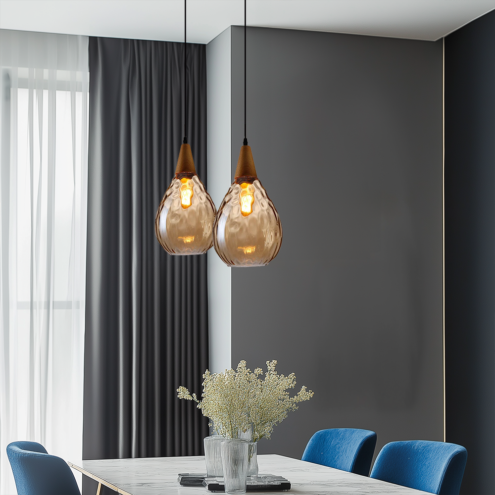 Liora Glass Pendant Light | Nordic Handmade Fixture