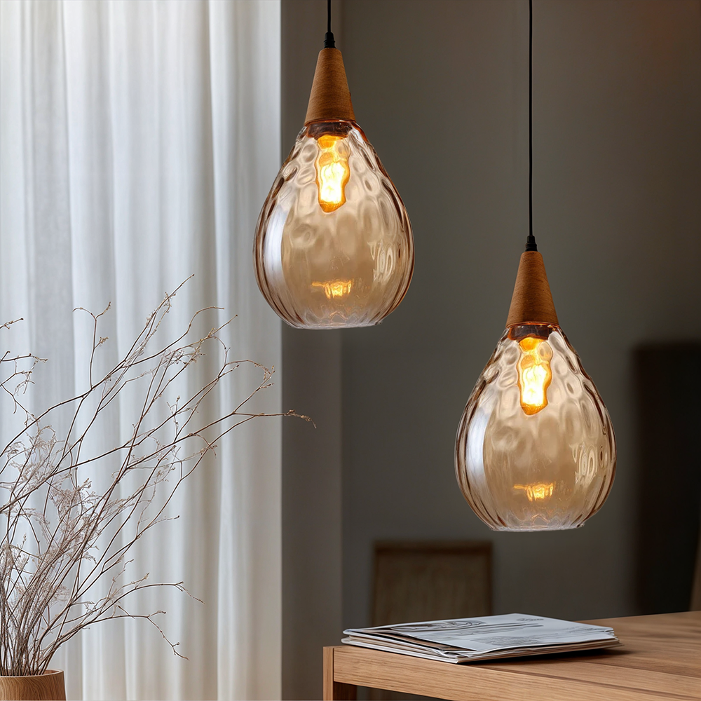 Liora Glass Pendant Light | Nordic Handmade Fixture