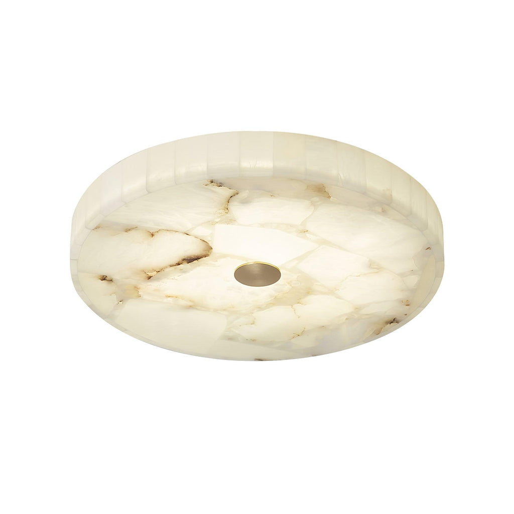 Delya Round Alabaster Ceiling Lamp | ventumra