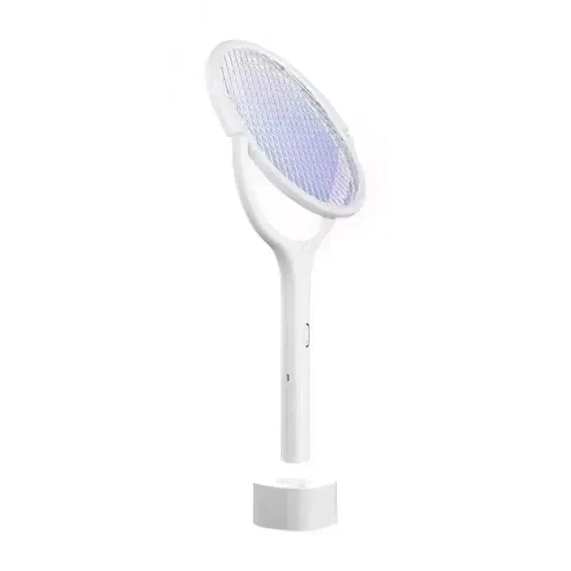 VoltGuard 5-In-1 Electric Mosquito Swatter — Cordless, Rechargeable, Integrated LED