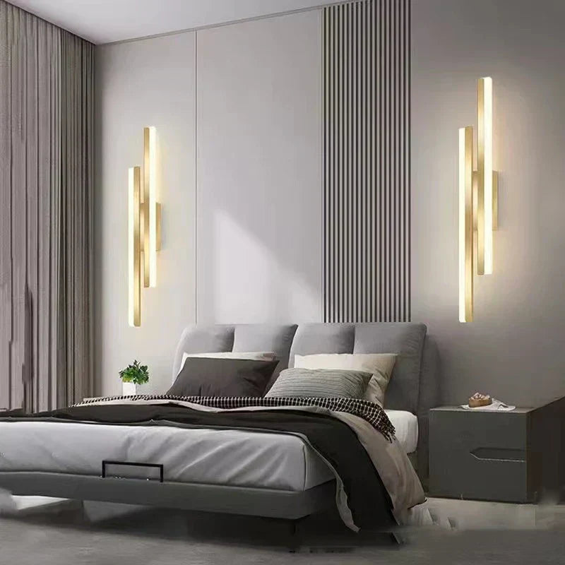 LumaStripe Wall Lamp Sleek LED Strip Light for Modern Rooms