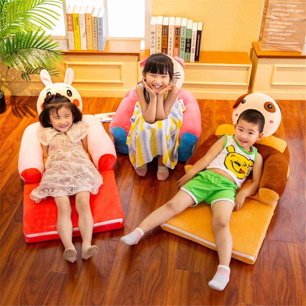 CozyCloud Foldable Kids Bench — Compact Portable Seating