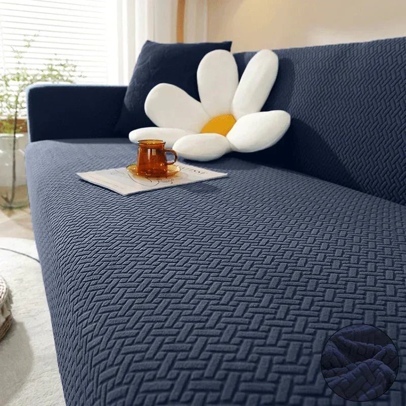 CalmFit Stretch Sofa Cover — Fully Elastic, Secure Grip Fit