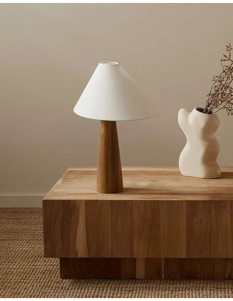 Kitsune Oak Floor Lamp In Timeless Japanese Japandi Style