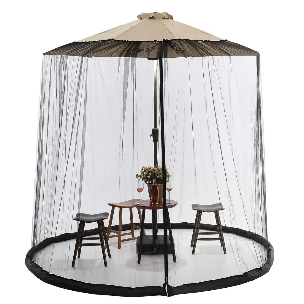 LumaGuard Mosquito Net Up To 4 Meters — Zip Closure, Hidden Track Mount