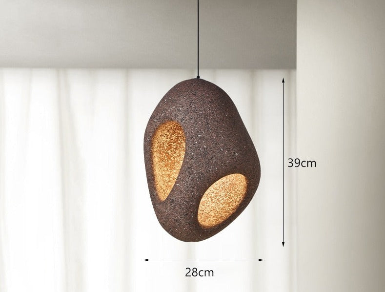 Sorelle | Handcrafted Wabi Sabi LED Pendant Ceiling Fixture