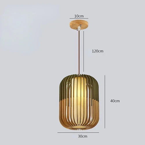 Astra Bird-Cage Pendant Lights in Modern Rustic Style