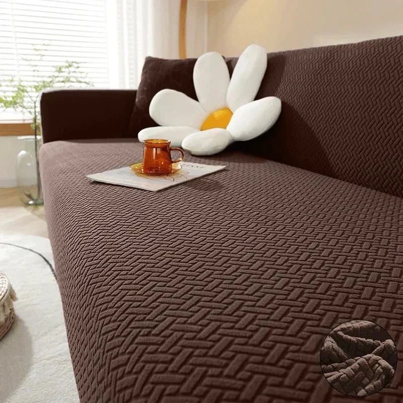 CalmFit Stretch Sofa Cover — Fully Elastic, Secure Grip Fit