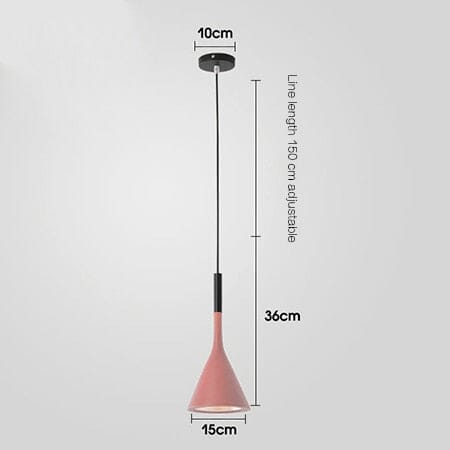 LumaFlex Pendant Light With Adjustable Cord And Color Options