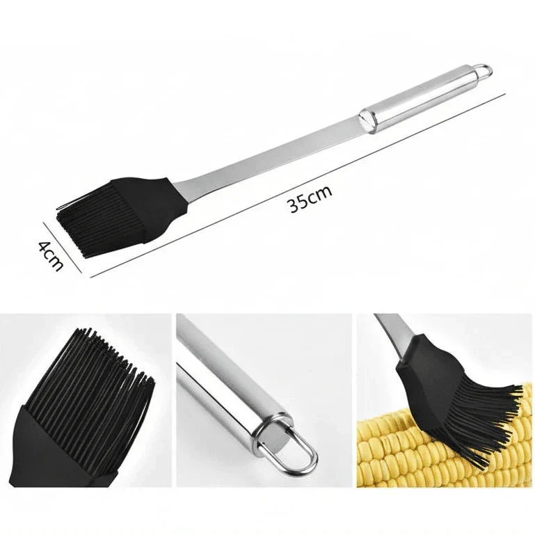 BlazeChef Elite Grillbesteck-Set aus Edelstahl — langlebige Grillutensilien