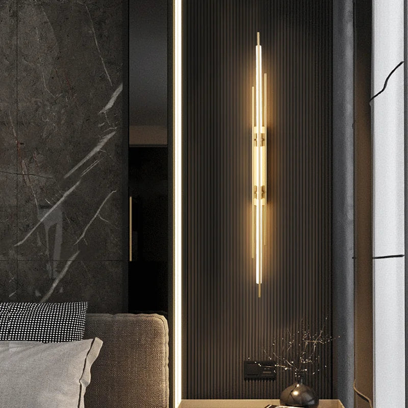 Luminex Aztec LED Wall Lamp with Glass Ball for Ambience