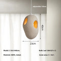 NovaShells Dual Shell Pendant Light With Handcrafted Shells