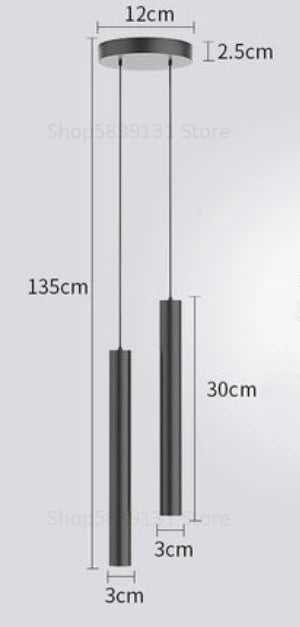 AuroraPole Nordic Pendant Lights For Kitchen & Hallway
