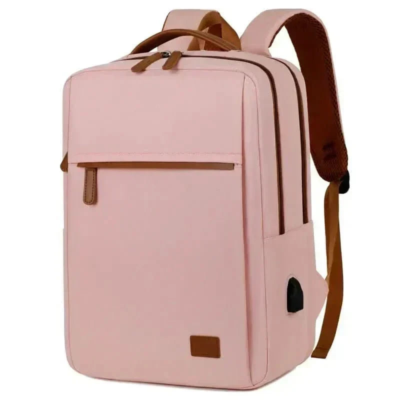 Lumen Daypack — Padded Laptop Compartment, External USB Port, Quick-Access Front Pocket
