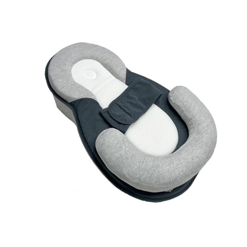NurtureNest Ergonomic Baby Pillow — Curved Profile Positioning Cushion