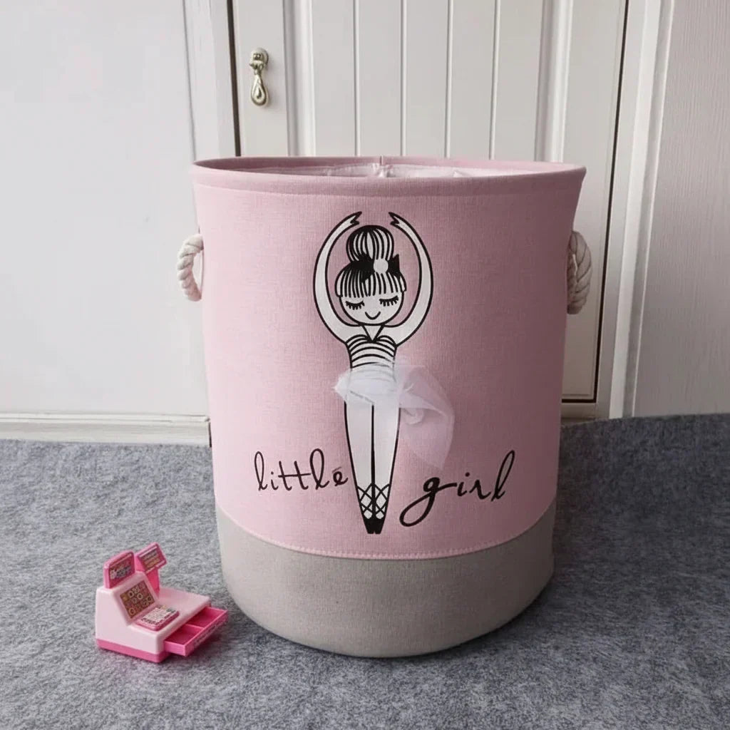 NestFold Foldable Storage Basket — Integrated Carrying Grips