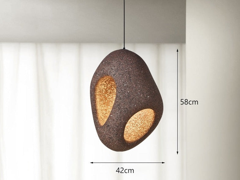 Sorelle | Handcrafted Wabi Sabi LED Pendant Ceiling Fixture