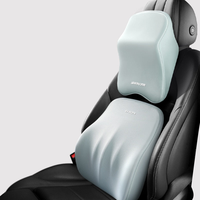 Pohodlná opěrka do autosedačky - ergonomická úleva pro krk a záda