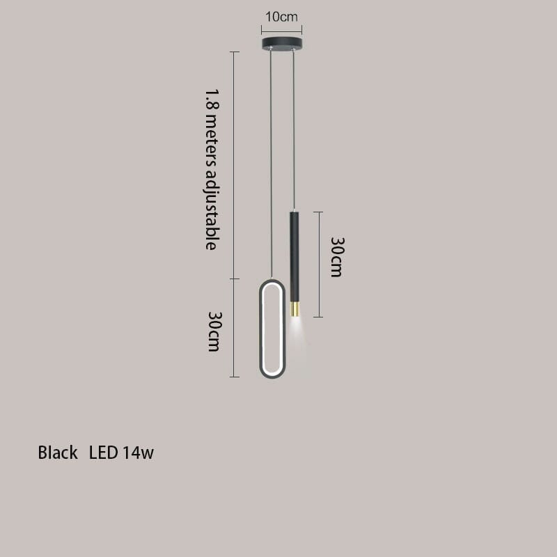 Lustre Minimalist Pendant Light for Modern Interiors with Nordic Flair