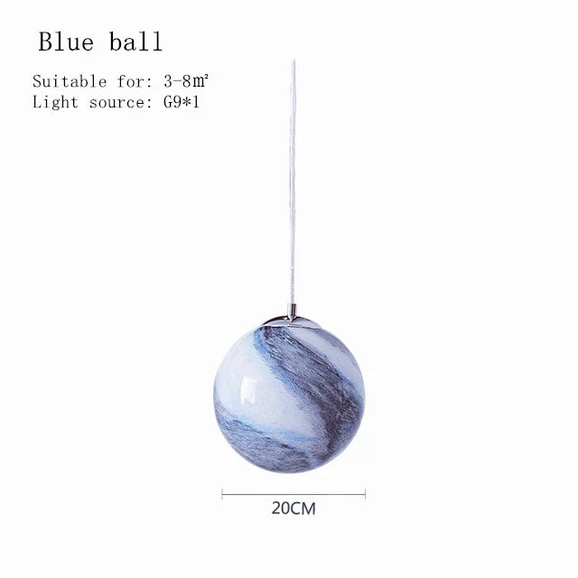 CosmoLite Orbit Pendant Lamp With Dimmable LED For Any Mood