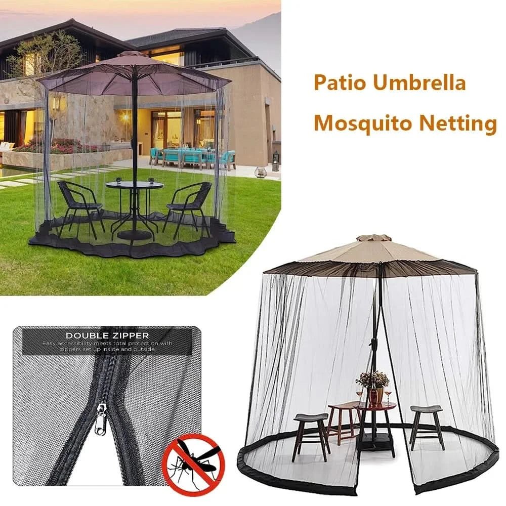 LumaGuard Mosquito Net Up To 4 Meters — Zip Closure, Hidden Track Mount