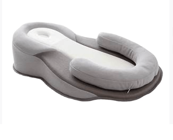 NurtureNest Ergonomic Baby Pillow — Curved Profile Positioning Cushion