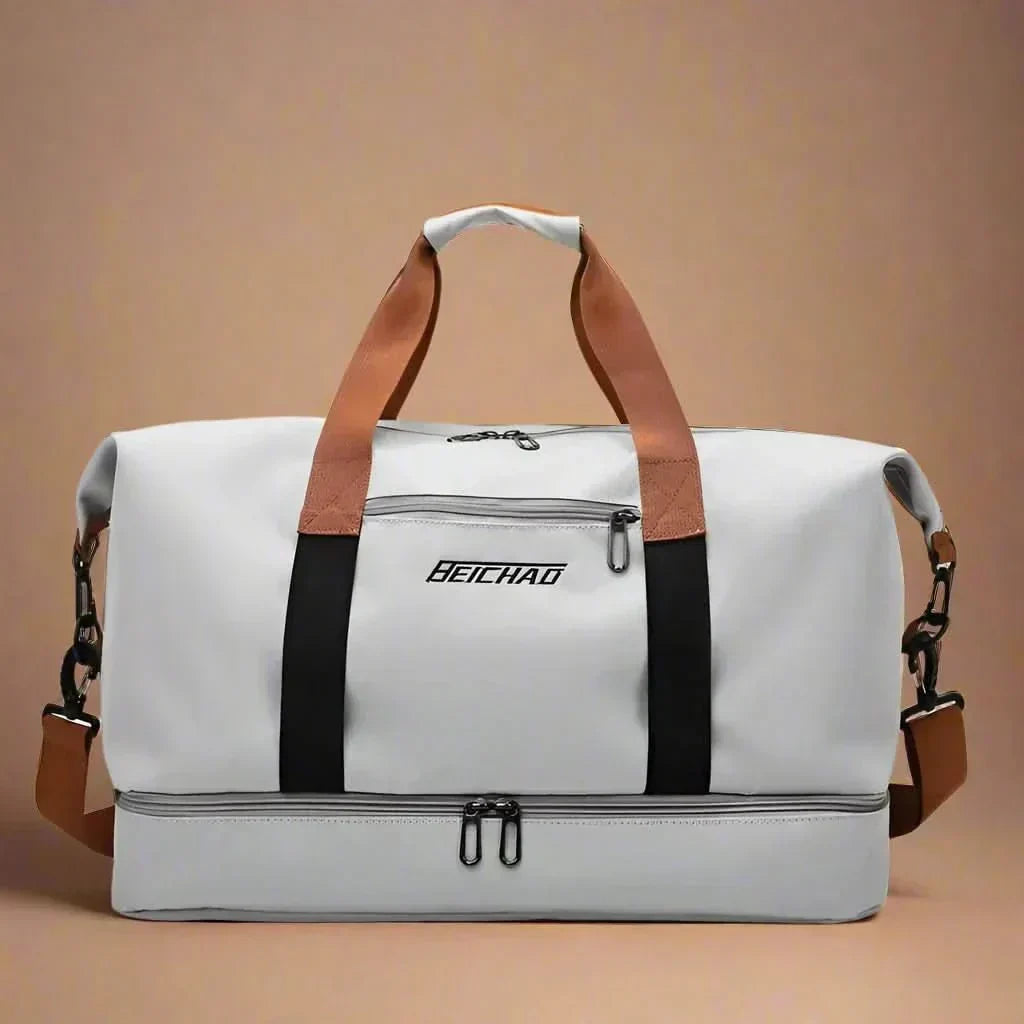 PulseFlex Pro Reisetasche — 46 x 25 x 28 cm Handgepäcktasche mit mehreren Fächern