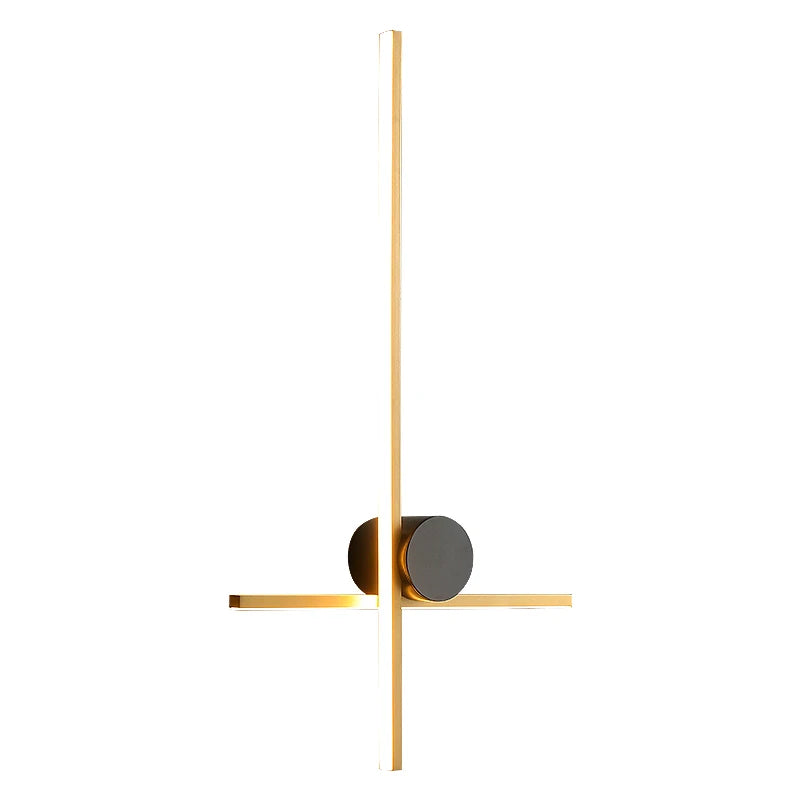 Asterlo Copper Wall Lamp Postmodern Geometric Shade