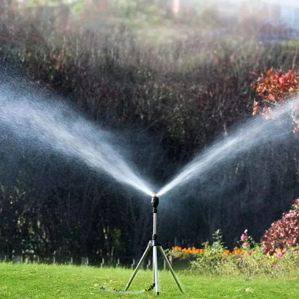 AquaPulse Pro — automatyczny obrotowy zraszacz ogrodowy do ciągłego nawadniania po okręgu