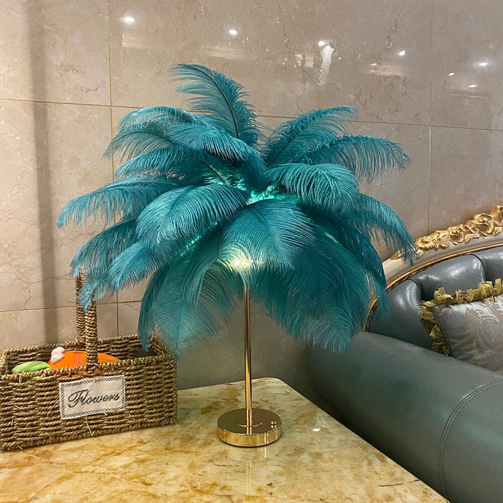 Aurelia Feather LED Lamp Modern Minimalist Lighting