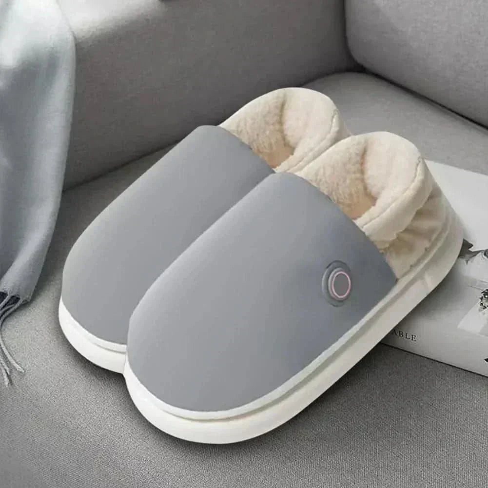 Pantofole riscaldate elettricamente ThermaStride — Fodera interna morbida e isolante, attivazione rapida del calore