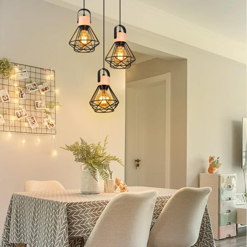 Nordic Solid Wood Pendant Lights For Natural Warmth