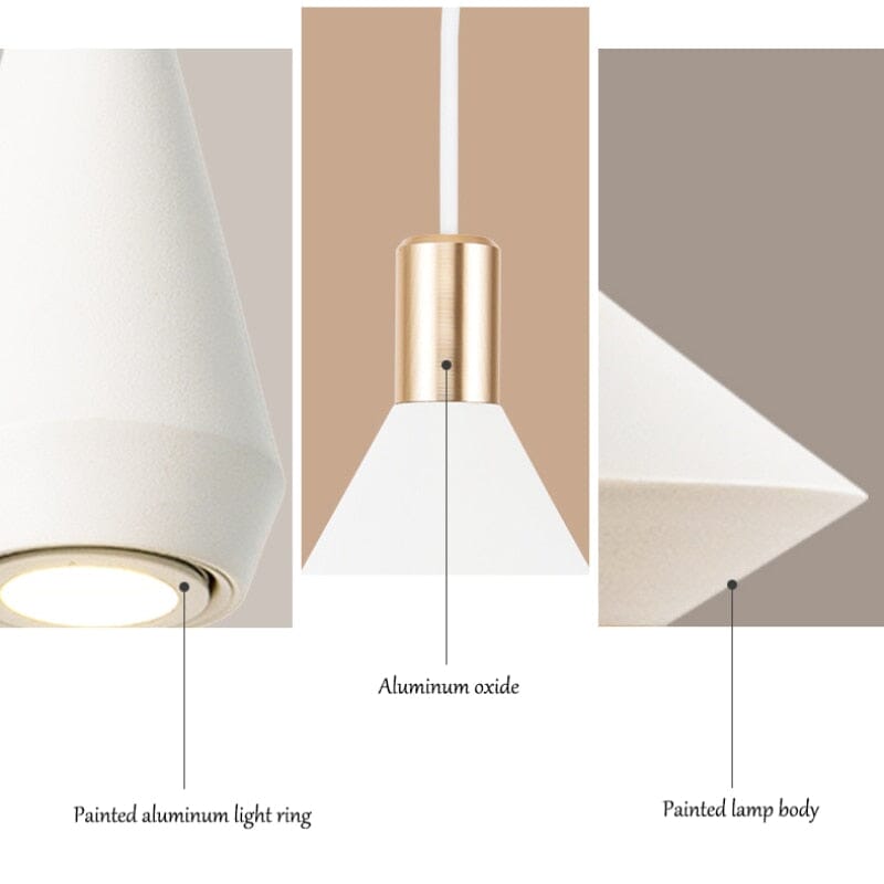 Fjordon Nordic Iron Pendant Light for Kitchen Islands