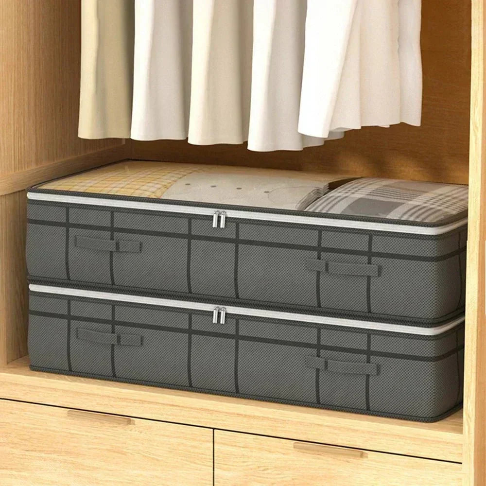 SpaceNest Large Capacity Underbed Storage Bag — Foldable Design